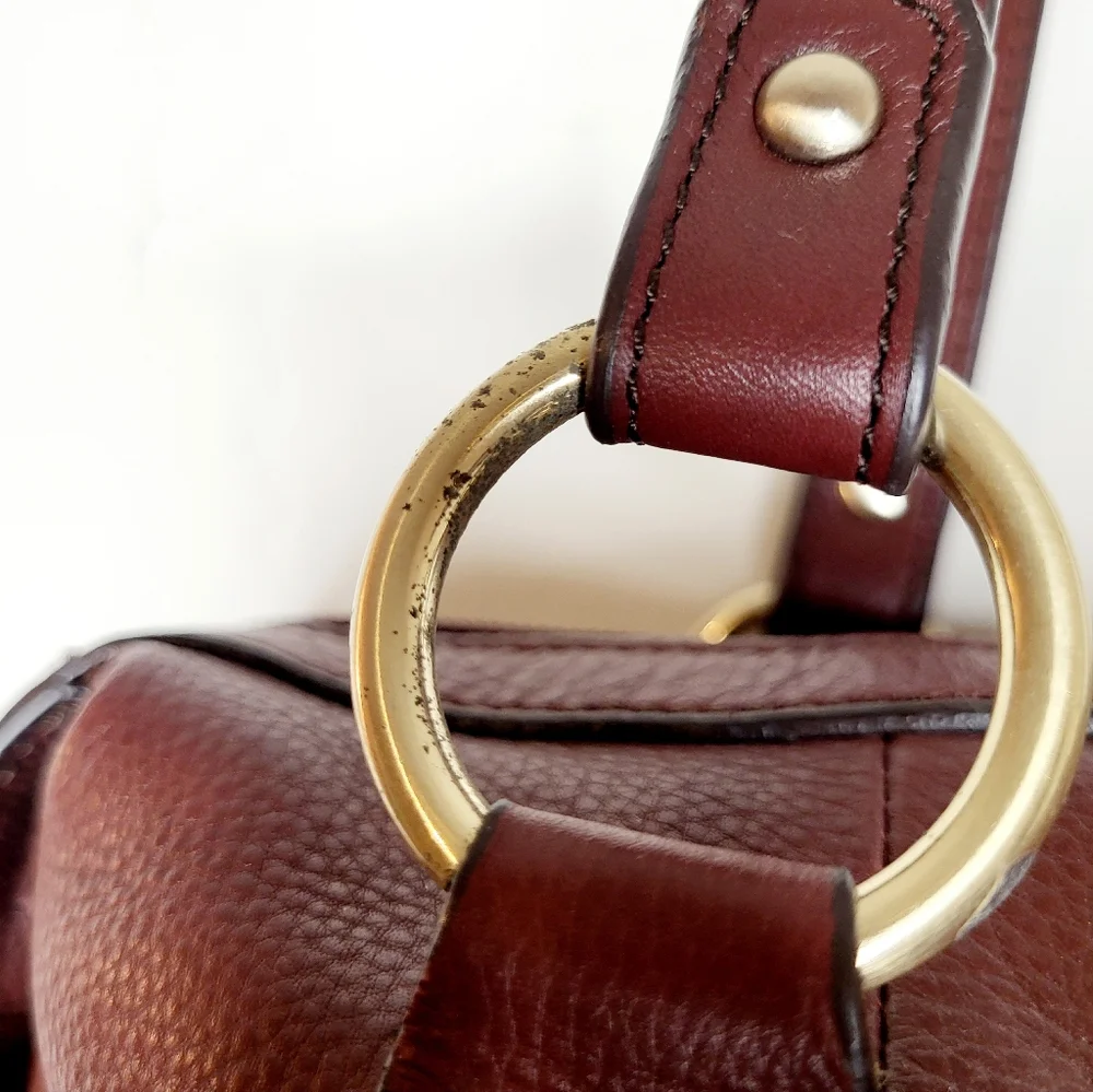 Vintage Etienne Aigner Leather Shoulder Bag - Picture 8 of 16
